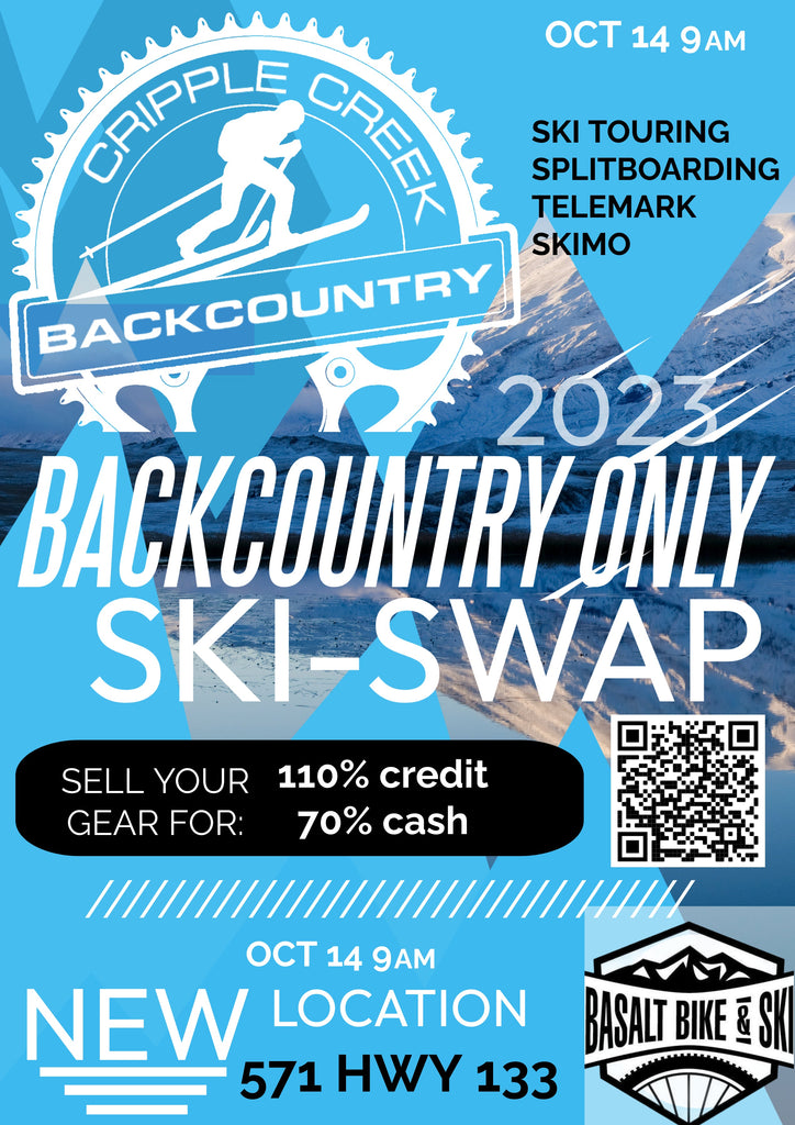 2023 Backcountry Only Ski Swaps - Cripple Creek Backcountry