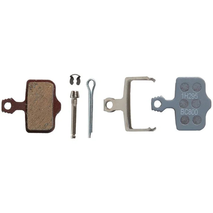 SRAM Disc Brake Pads - Sintered Compound, Steel Backed, Powerful, For Level, Elixir, and 2-Piece Road, Pair Cycling Parts - Brake - Disc Brake Pads SRAM