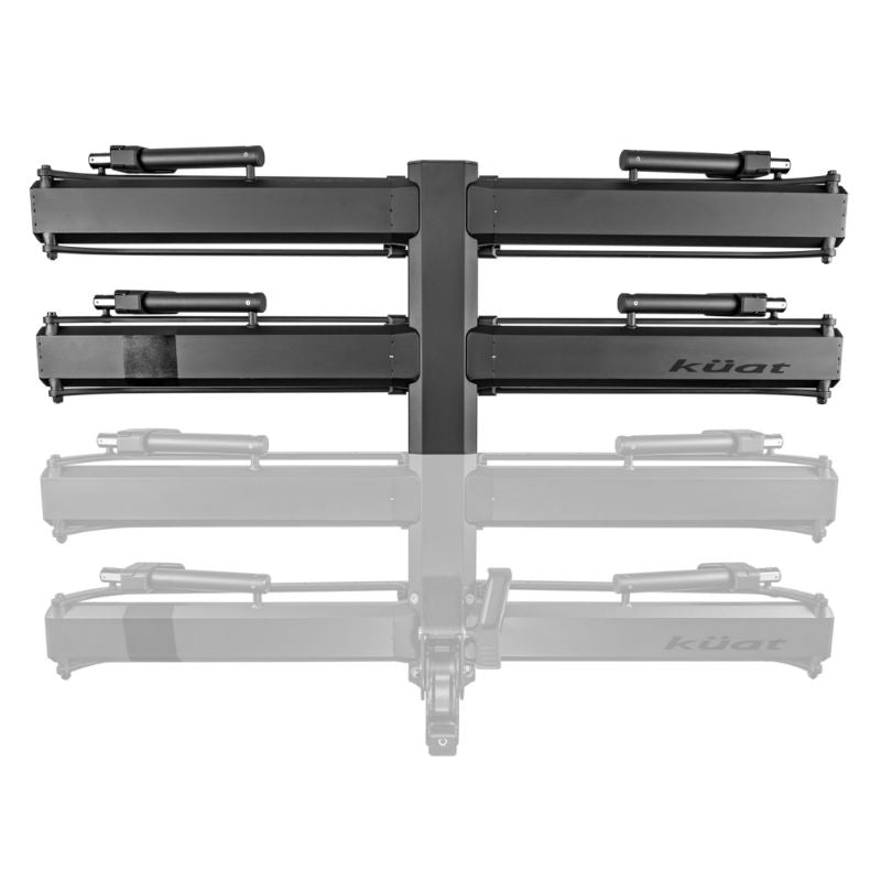 Kuat Piston Pro Add On - Dual Ratchet Platform Rack - 2 Bike - Sandy Black Cycling Accessories - Vehicle Bike Racks Kuat