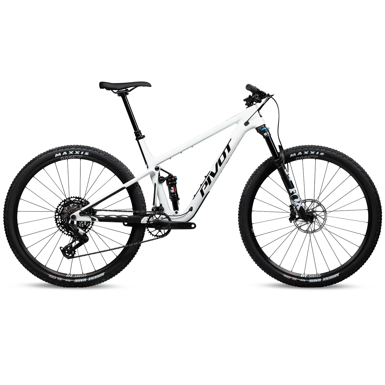 Pivot Mach 4 SL V4 Ride 70/90 Eagle 29" Bicycle - Mountain - XC Pivot Cycles Medium White Avalanche