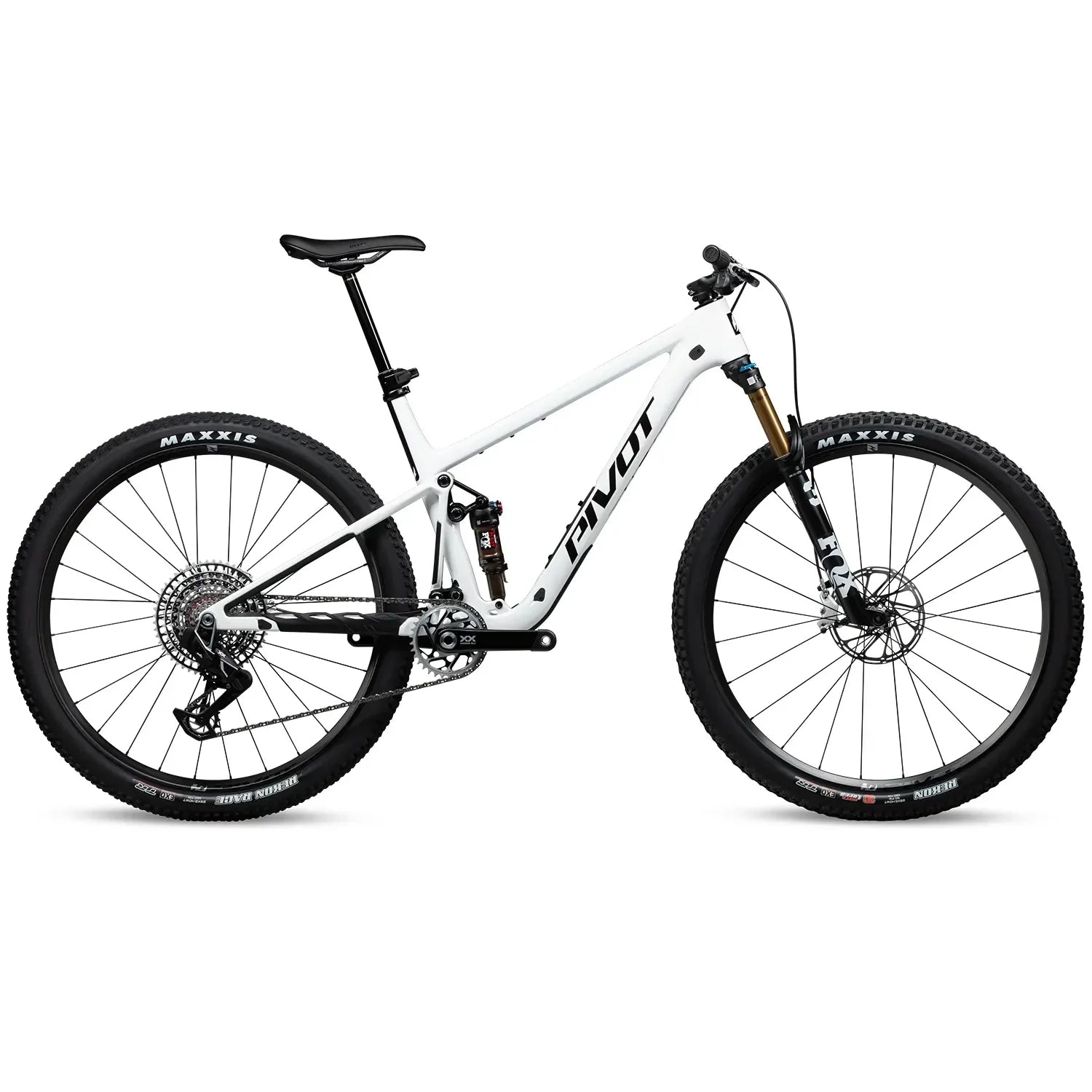 Pivot Mach 4 SL V4 Team XX Eagle 29" Carbon Bicycle - Mountain - XC Pivot Cycles Large White Avalanche
