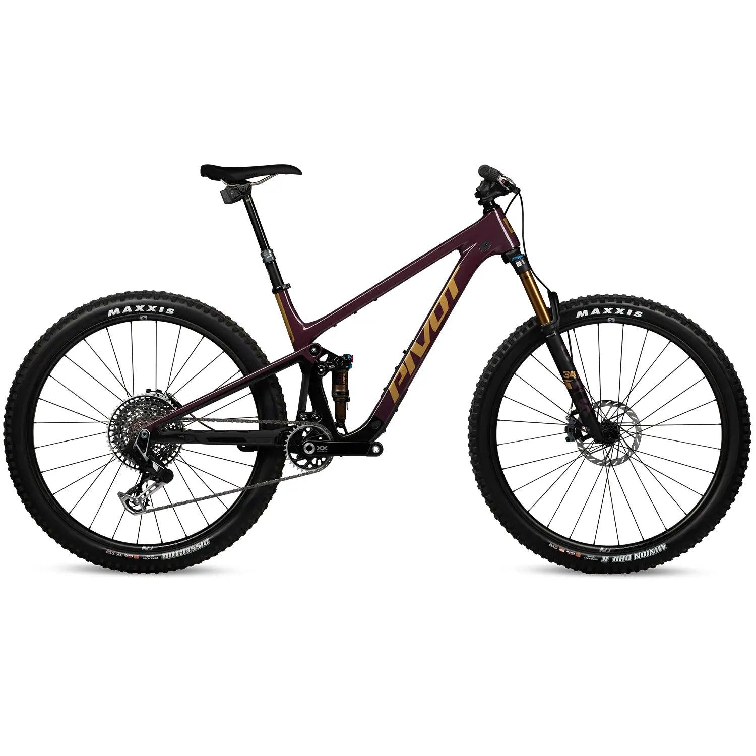 Pivot Trailcat SL Team XX Eagle Transmission w/ Carbon Wheels Bicycle - Mountain - Trail Pivot Cycles XSmall Dr. Purple