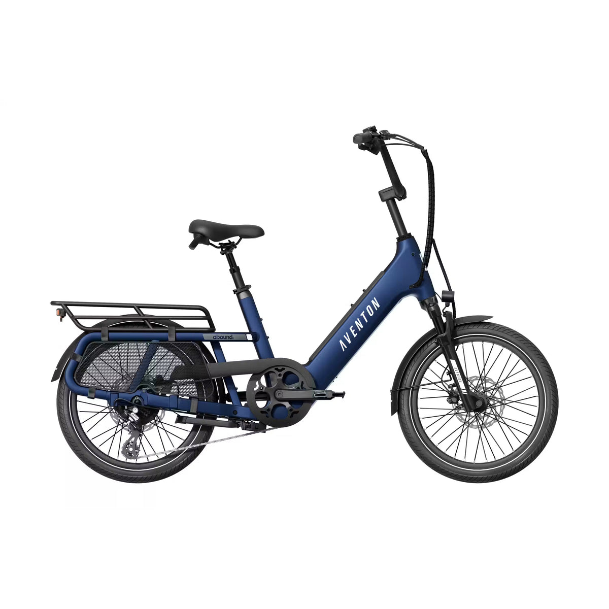 Aventon Abound SR Ebike Bicycle - E-Bikes - Hybrid - Step-Through Aventon Cobalt
