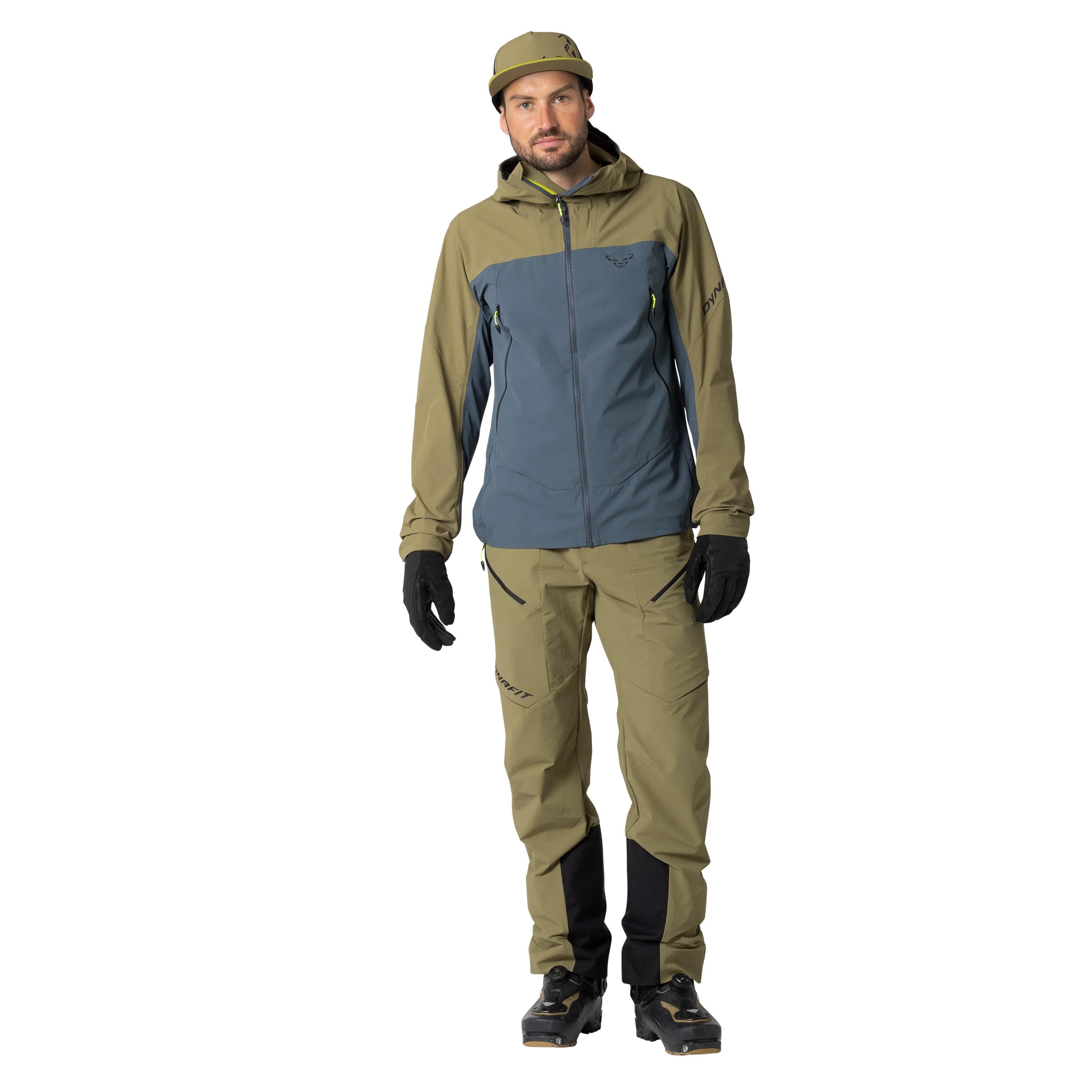 Dynafit M Ridge Dynastretch Jacket Winter Apparel - Winter Apparel Mens Softshell Top Dynafit