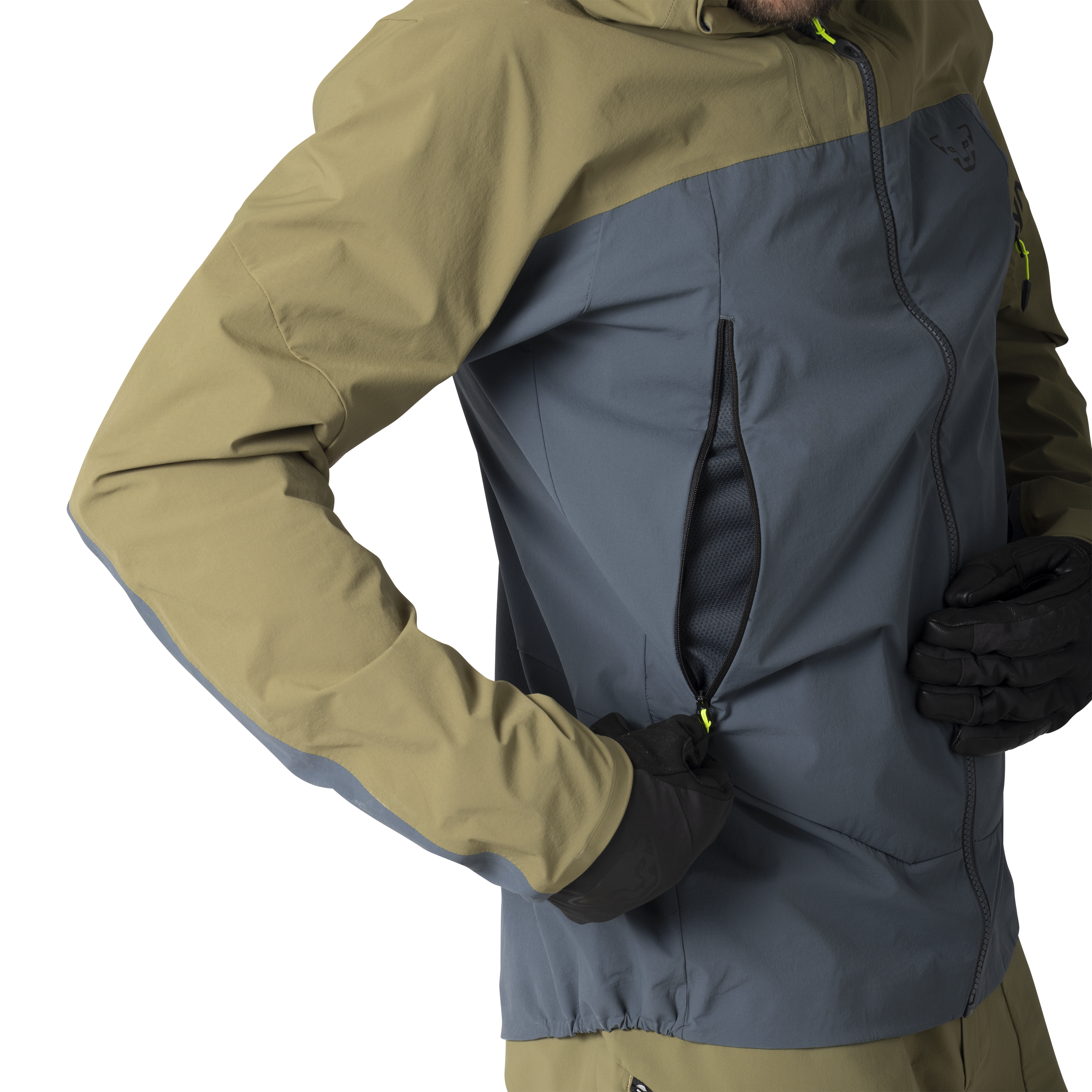 Dynafit M Ridge Dynastretch Jacket Winter Apparel - Winter Apparel Mens Softshell Top Dynafit