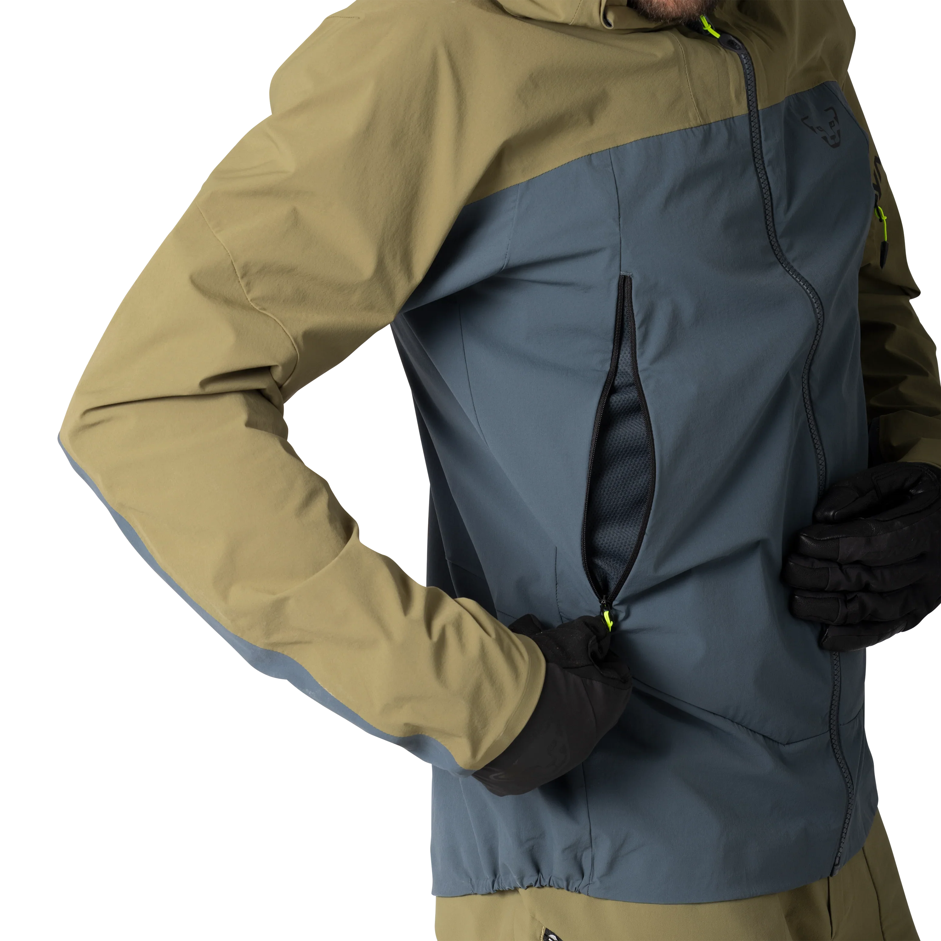 Dynafit M Ridge Dynastretch Jacket Winter Apparel - Winter Apparel Mens Softshell Top Dynafit