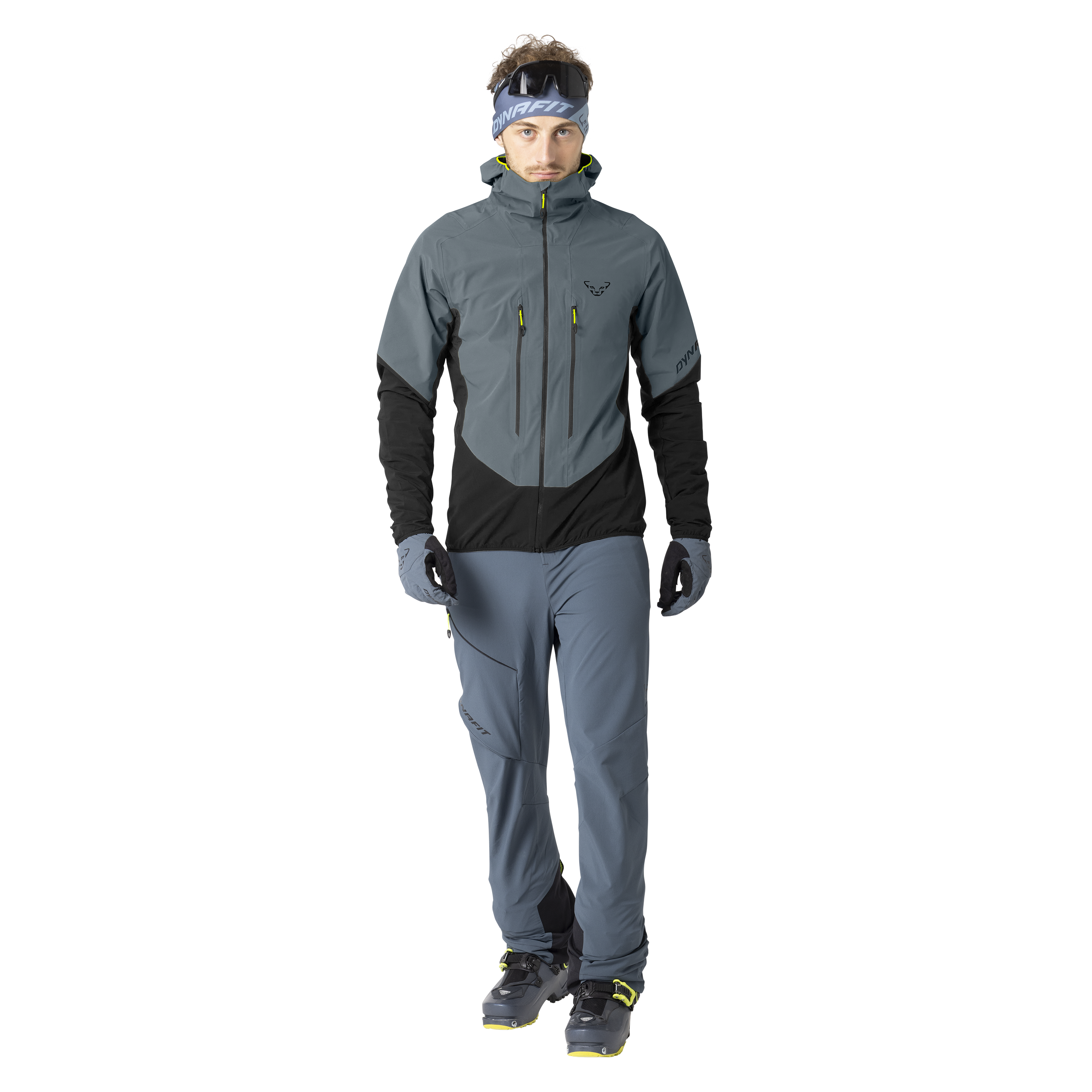 Dynafit M Blacklight Softshell Jacket Winter Apparel - Winter Apparel Mens Softshell Top Dynafit