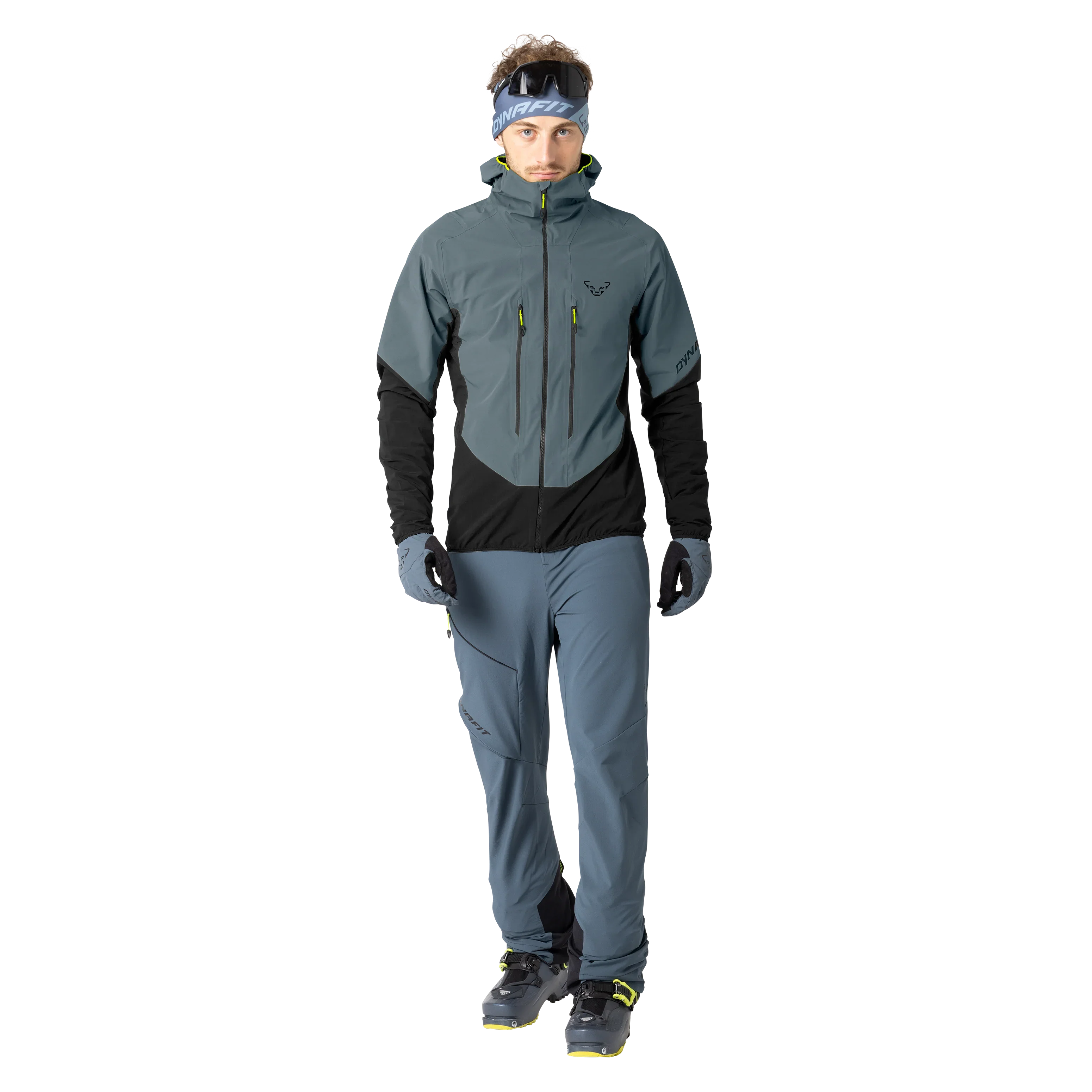 Dynafit M Blacklight Softshell Jacket Winter Apparel - Winter Apparel Mens Softshell Top Dynafit