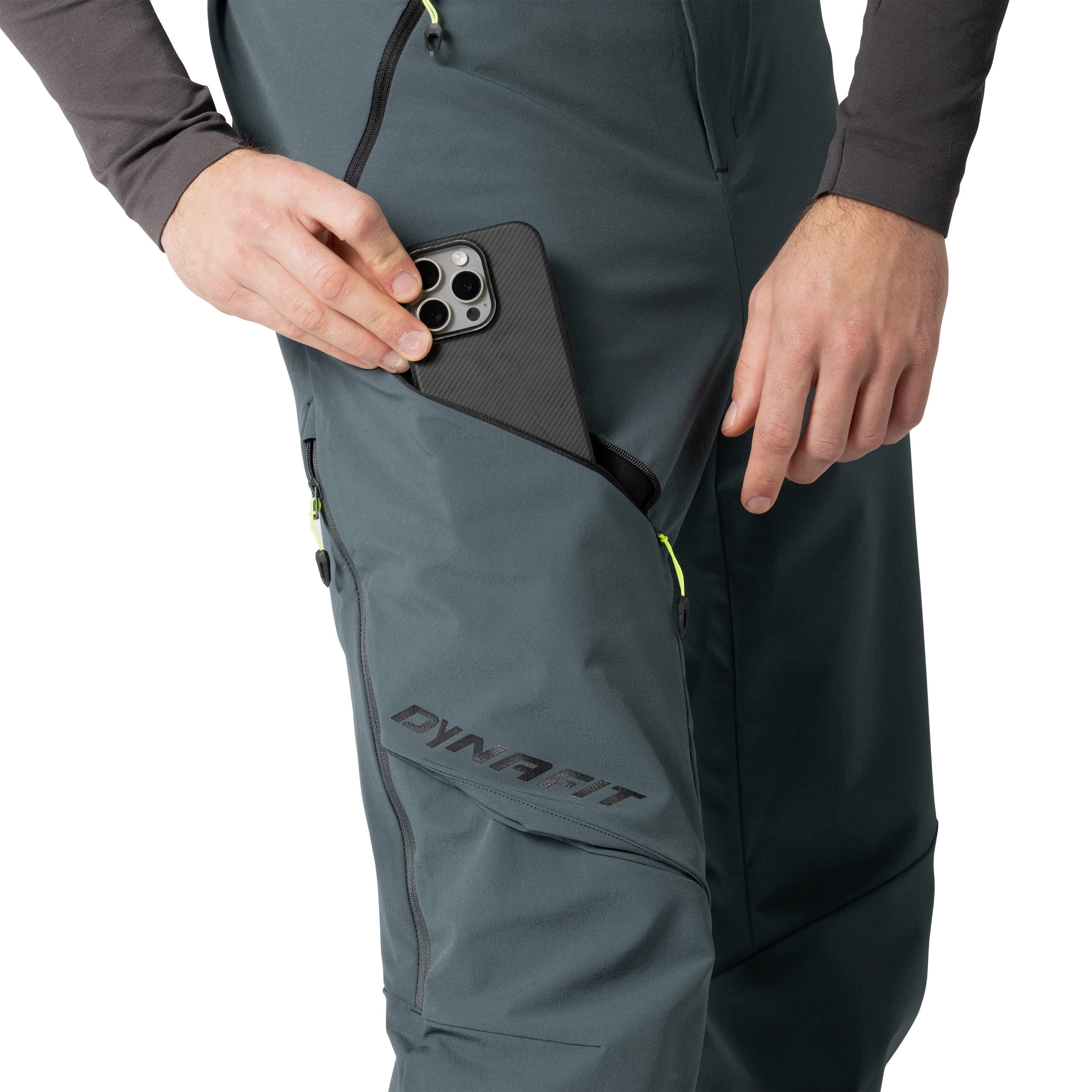 Dynafit M Blacklight Dynastretch Pant Winter Apparel - Winter Apparel Mens Softshell Bottom Dynafit