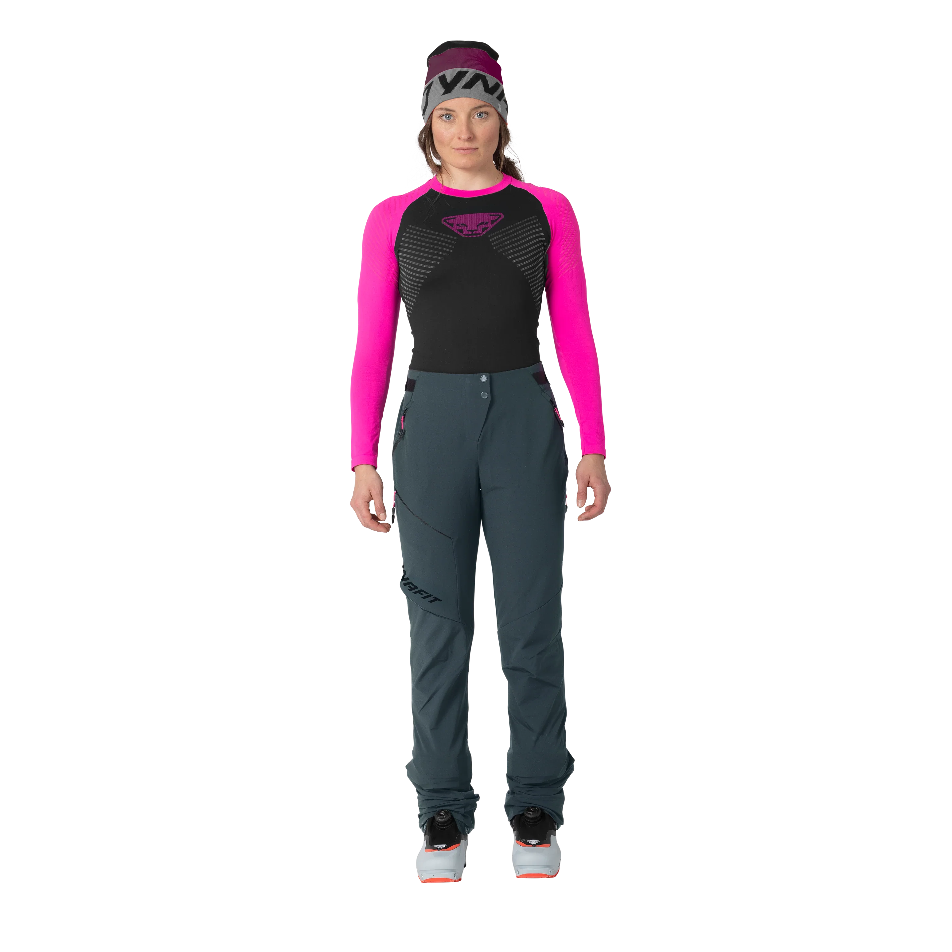 Dynafit W Blacklight Dynastretch Pant Winter Apparel - Winter Apparel Womens Softshell Bottom Dynafit