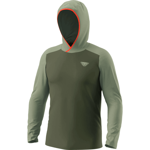 Dynafit M Traverse Sun Hoody Summer Apparel - Mens - Tops Dynafit XSmall Sage/5560