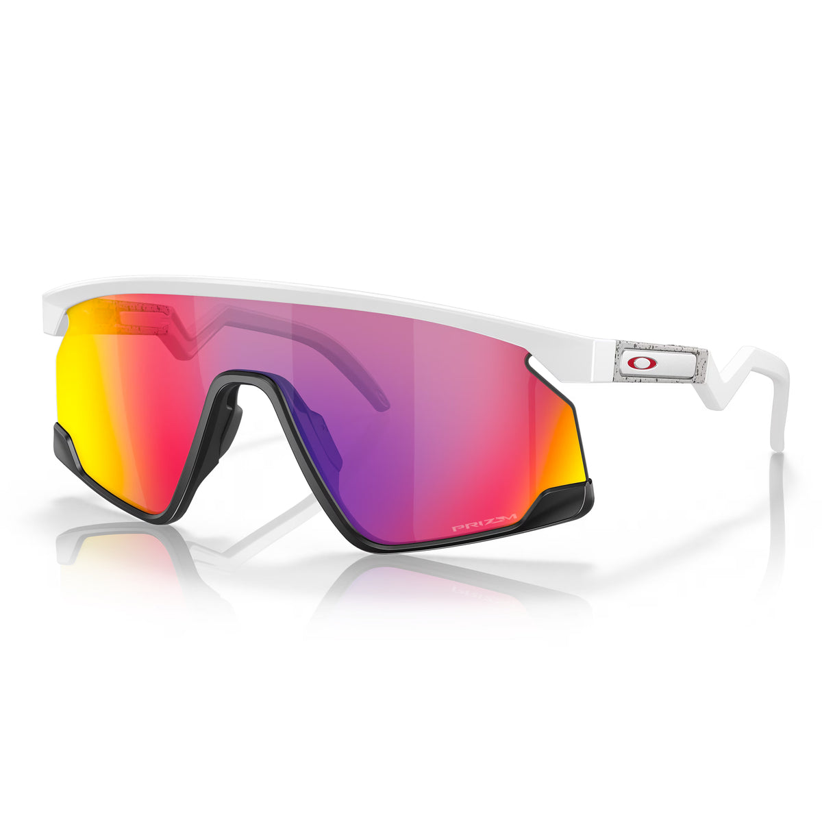 Oakley BXTR Eyewear - Sunglasses Oakley Matte White w/ Prizm Road