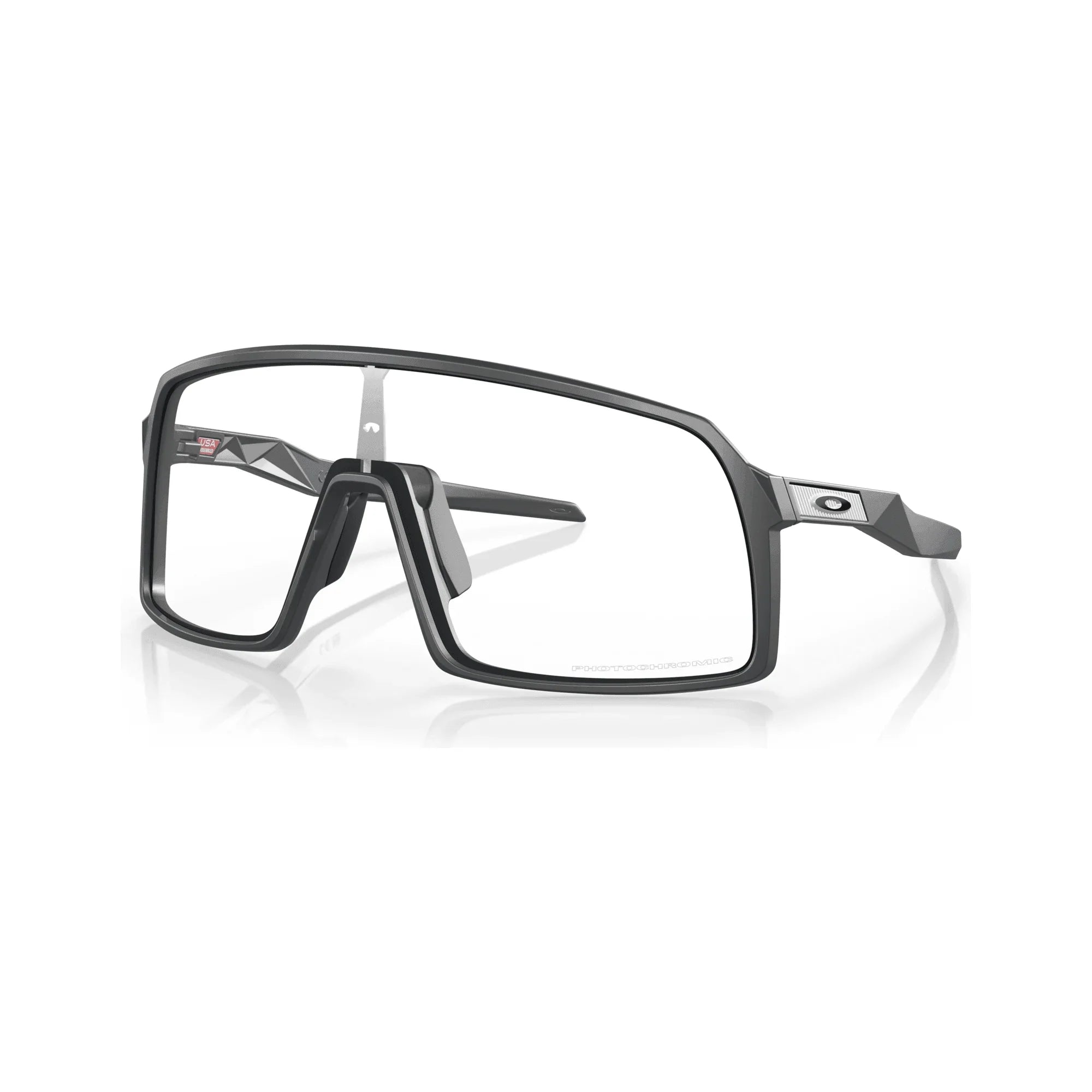 Oakley Sutro Eyewear - Sunglasses Oakley Matte Carbon w/ Clear Photochromic Injected