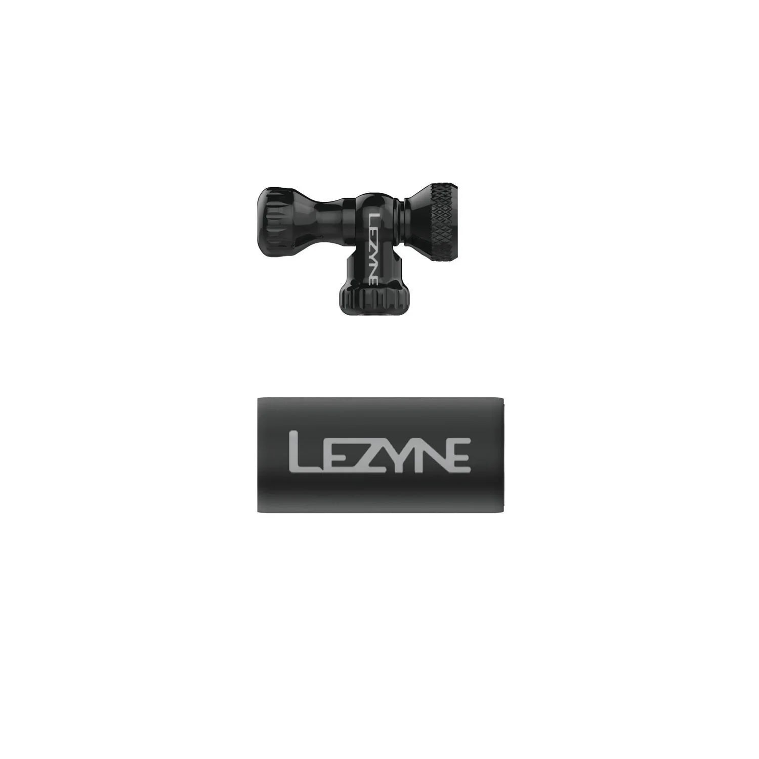 Lezyne Control Drive CO2 Slip-Fit Head Only, Black Cycling Accessories - Pumps Lezyne Default Title