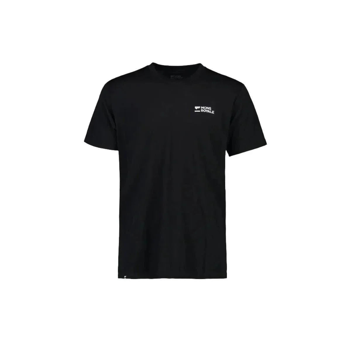 Mons Icon Merino Air-Con T-Shirt Cycling Apparel - Mens - Jersey Mons Royale 3XLarge Black