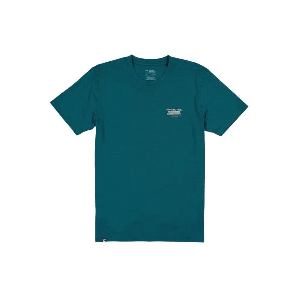 Mons Icon Merino Air-Con T-Shirt Cycling Apparel - Mens - Jersey Mons Royale 3XLarge Evergreen