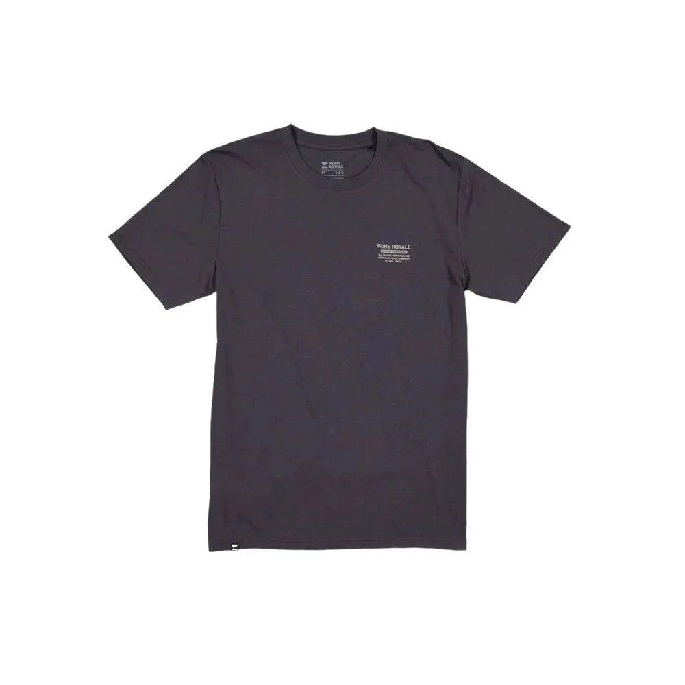 Mons Icon Merino Air-Con T-Shirt Cycling Apparel - Mens - Jersey Mons Royale 3XLarge Shale