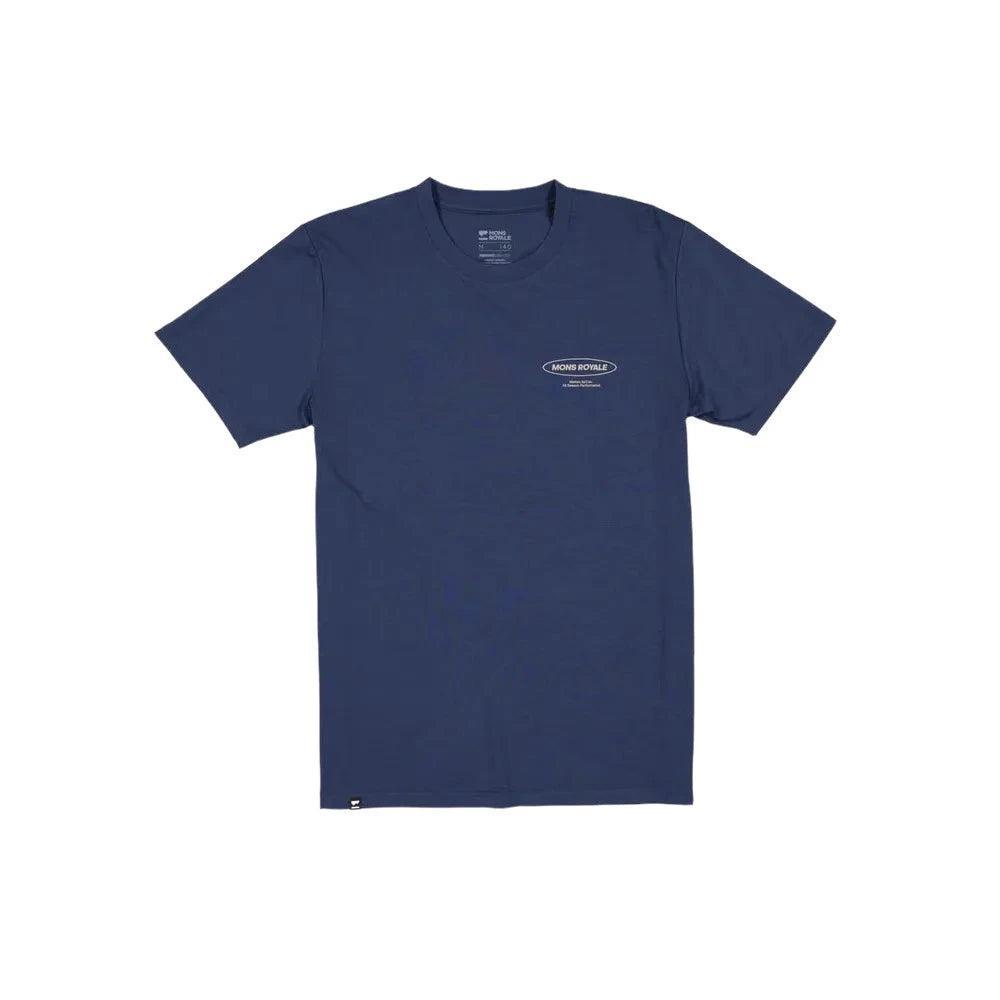 Mons Icon Merino Air-Con T-Shirt Cycling Apparel - Mens - Jersey Mons Royale 3XLarge Midnight