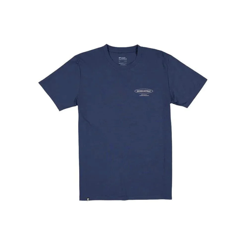 Mons Icon Merino Air-Con T-Shirt Cycling Apparel - Mens - Jersey Mons Royale 3XLarge Midnight