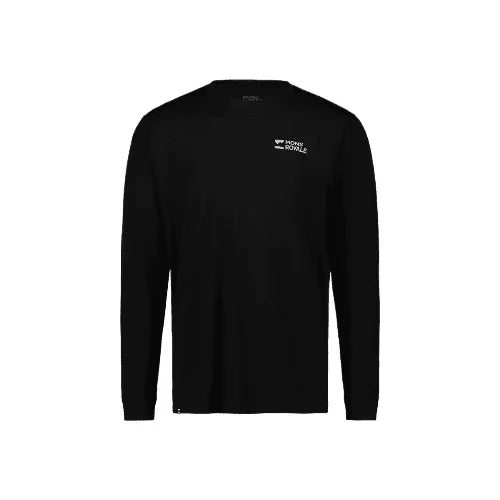 Mons Icon Merino Air-Con Relaxed LS Cycling Apparel - Womens - Jersey - Long Sleeve Mons Royale Large Black
