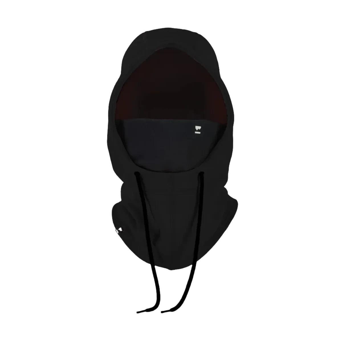 Mons Royale Decade Wool Fleece Hood Winter Apparel - Hats and Beanies Mons Royale Black