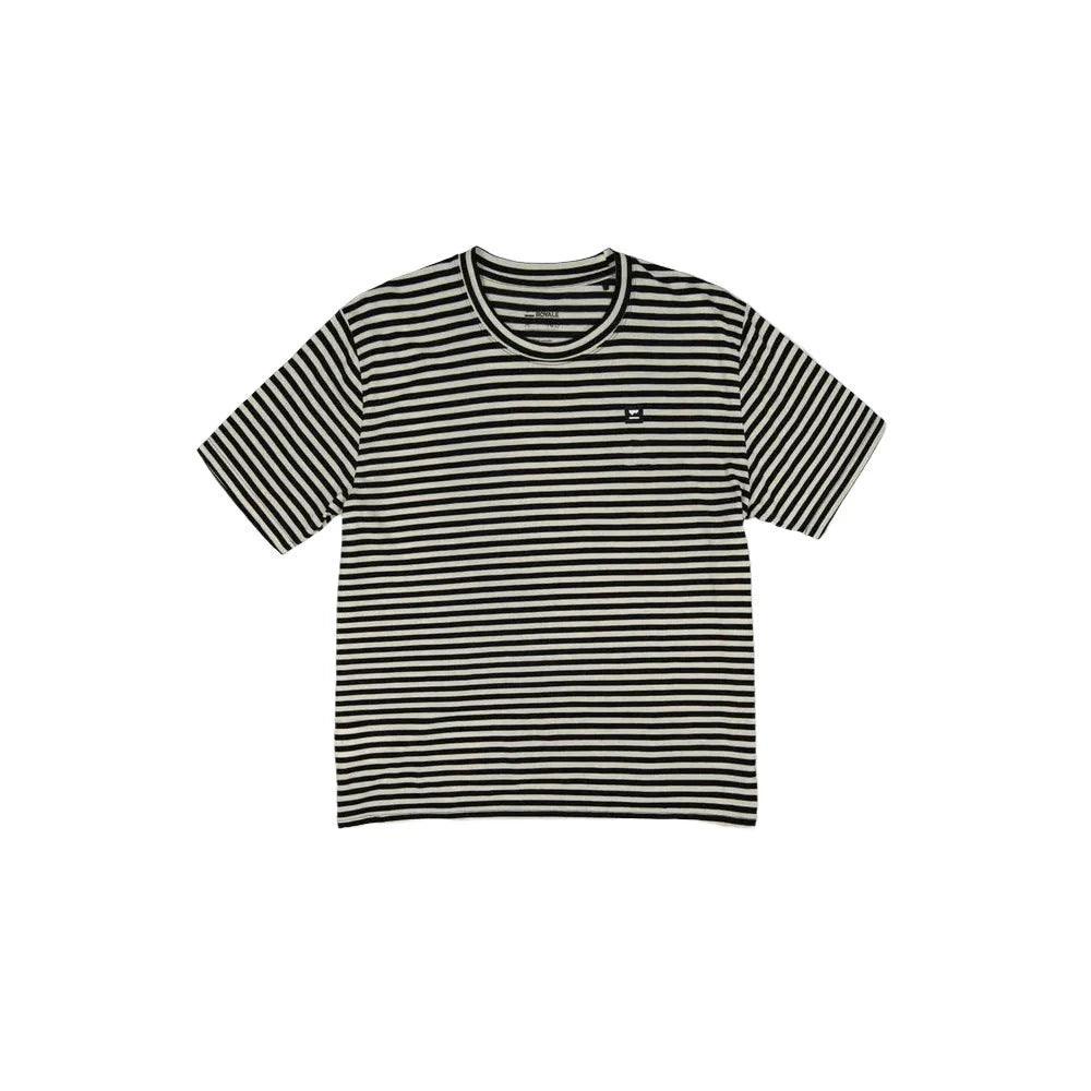 Mons Icon Merino Air-Con Relaxed Tee Cycling Apparel - Womens - Jersey Mons Royale Large MR Stripe
