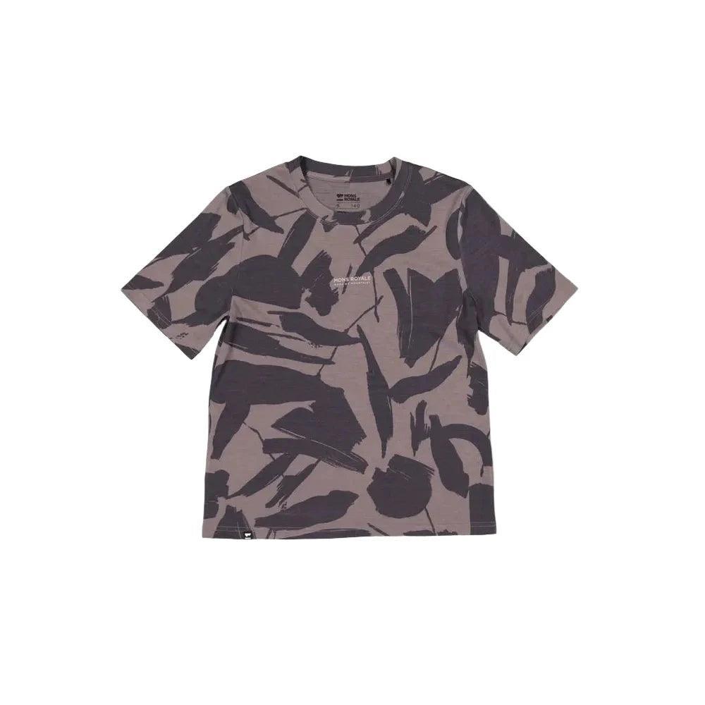 Mons Icon Merino Air-Con Relaxed Tee Cycling Apparel - Womens - Jersey Mons Royale Large Fragments