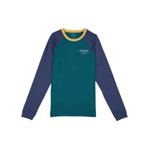 Mons Icon Merino Air-Con Raglan Cycling Apparel - Womens - Jersey Mons Royale Large Evergreen / Midnight