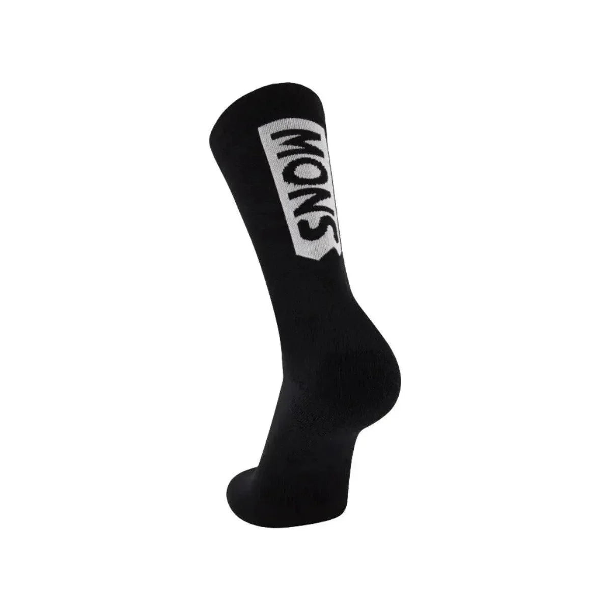 Mons Royale Atlas Merino Crew Sock Cycling Apparel - Socks Mons Royale Large Black