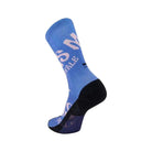 Mons Royale Atlas Merino Crew Sock Cycling Apparel - Socks Mons Royale Large Blue Trippy