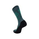 Mons Royale Atlas Merino Crew Sock Cycling Apparel - Socks Mons Royale Large Green Trippy
