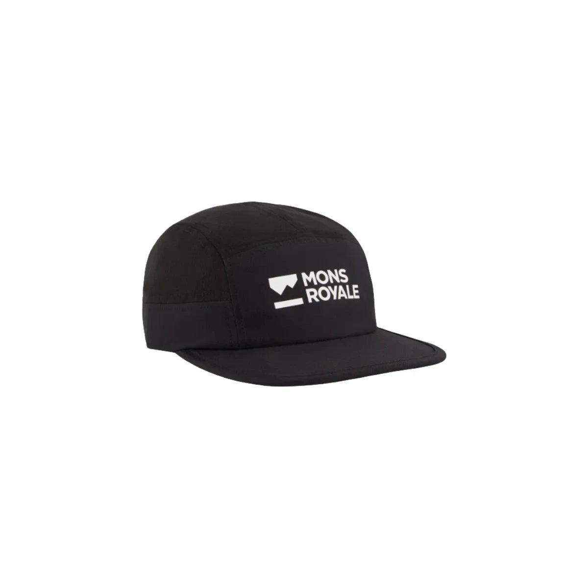Mons Velocity Trail Cap Cycling Apparel - Headwear Mons Royale OS Black
