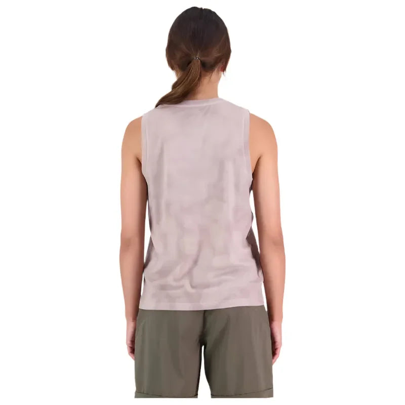 Mons Icon Merino Air-Con Relaxed Tank Tie Dyed Cycling Apparel - Womens - Jersey Mons Royale