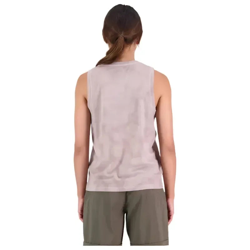 Mons Icon Merino Air-Con Relaxed Tank Tie Dyed Cycling Apparel - Womens - Jersey Mons Royale