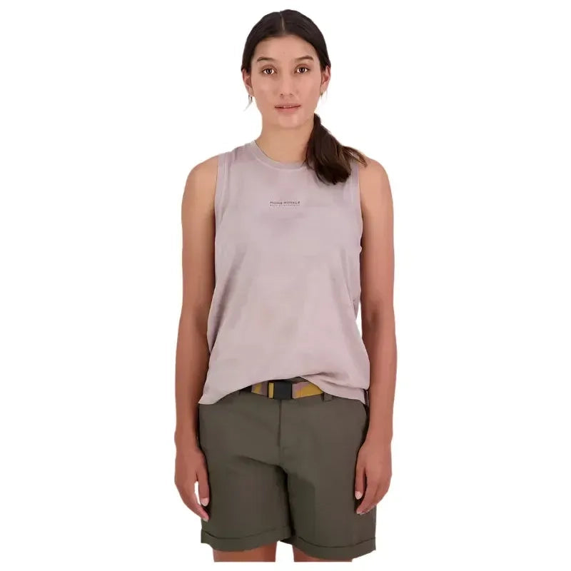 Mons Icon Merino Air-Con Relaxed Tank Tie Dyed Cycling Apparel - Womens - Jersey - sleeveless Mons Royale