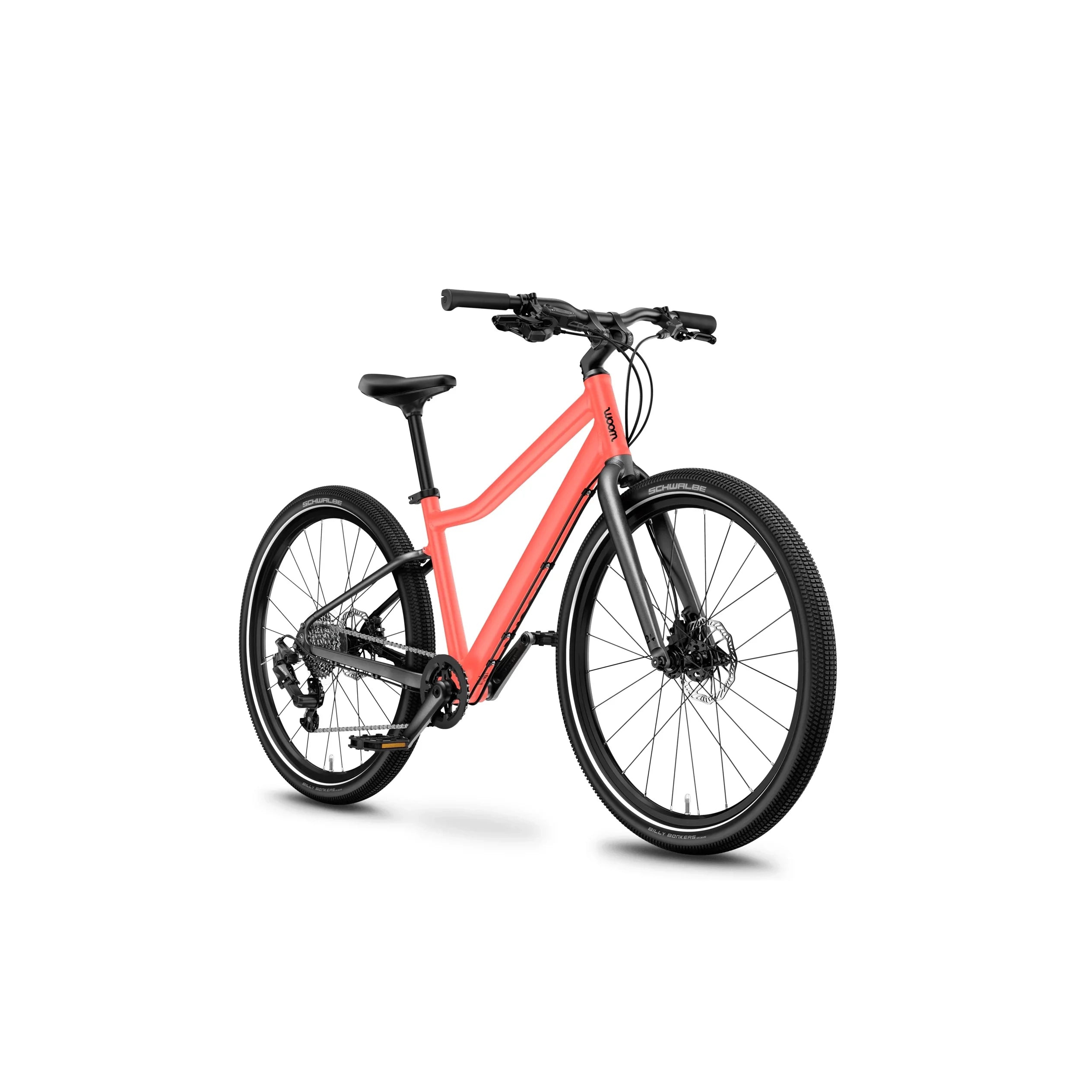 Woom EXPLORE 5 Bicycle - Kids Bikes - 24" Woom 24" Neon Coral