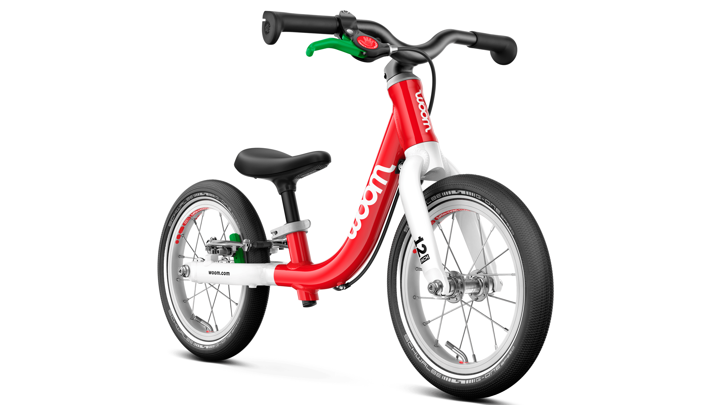 Woom GO 1 Bicycle - Kids Bikes - 12" Woom 12" Woom Red
