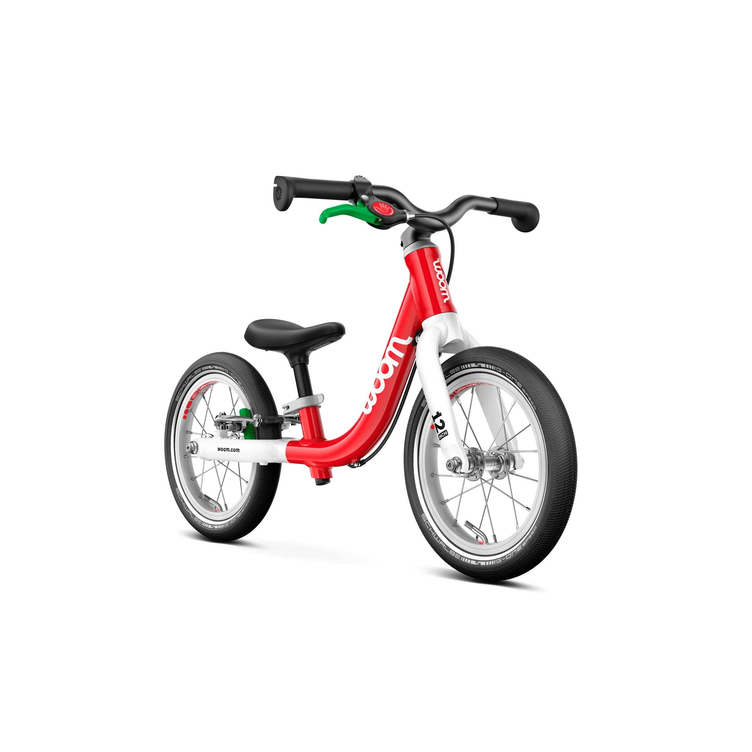 Woom GO 1 Bicycle - Kids Bikes - 12" Woom 12" Woom Red