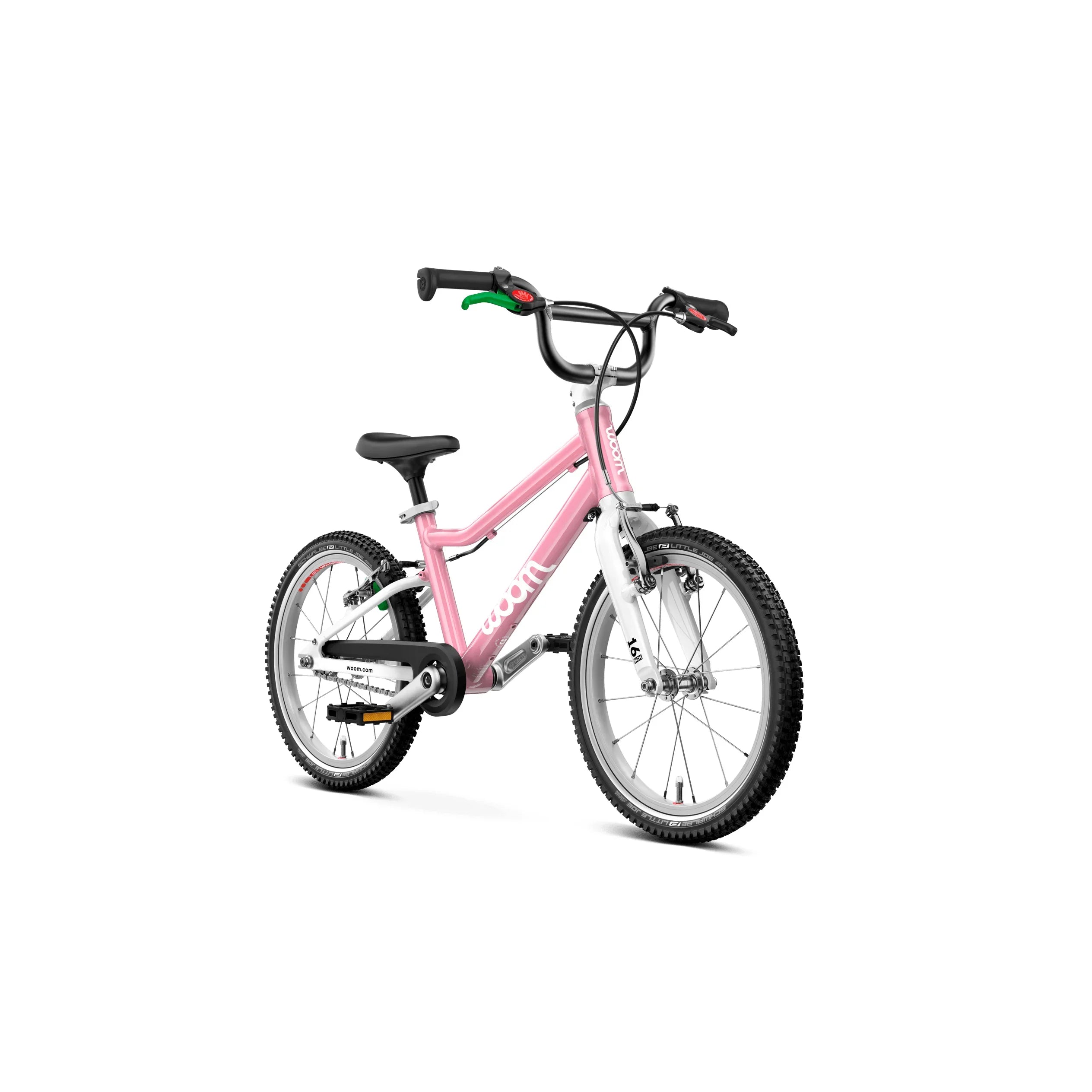 Woom GO 3 Bicycle - Kids Bikes - 16" Woom 16" Powder Pink