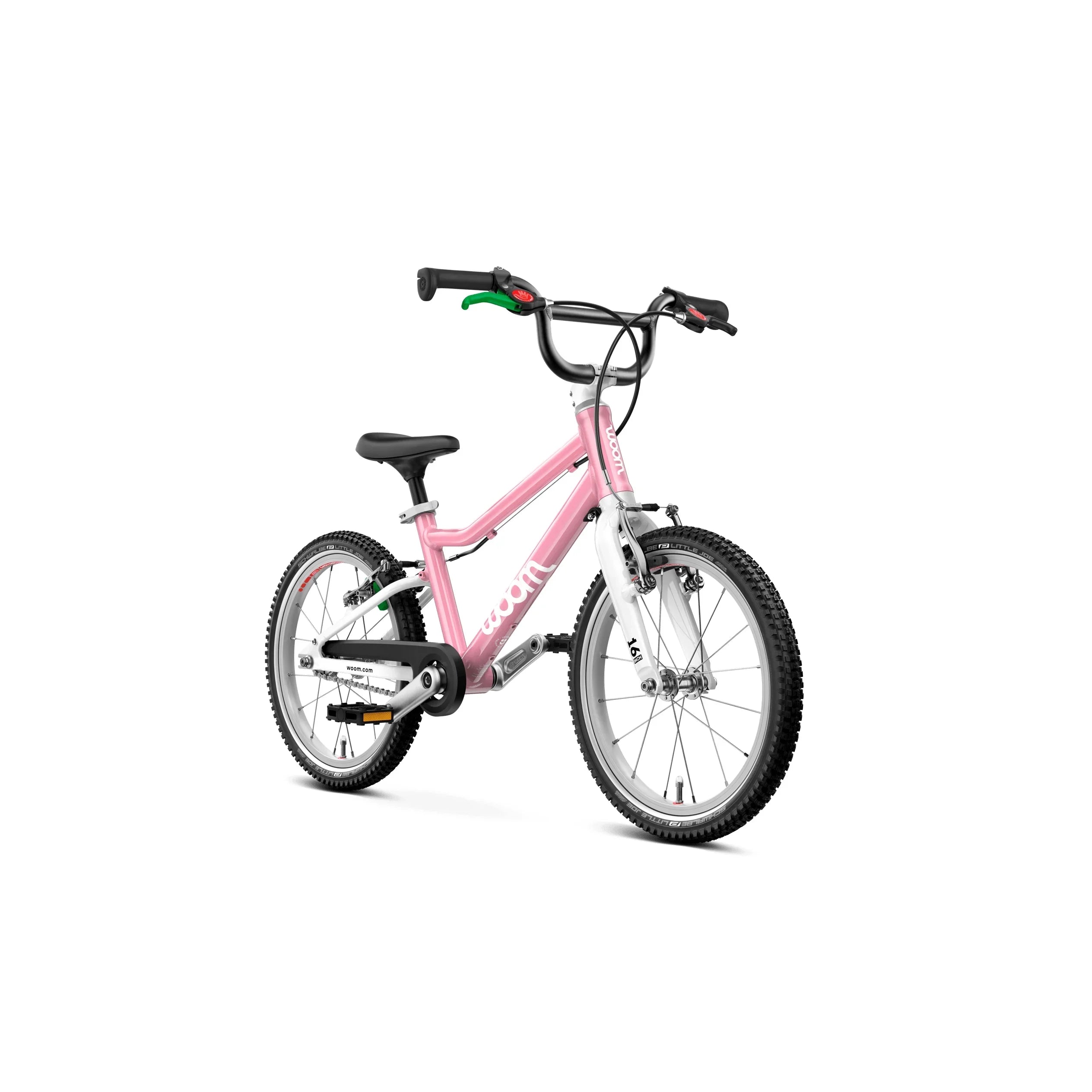 Woom GO 3 Bicycle - Kids Bikes - 16" Woom 16" Powder Pink