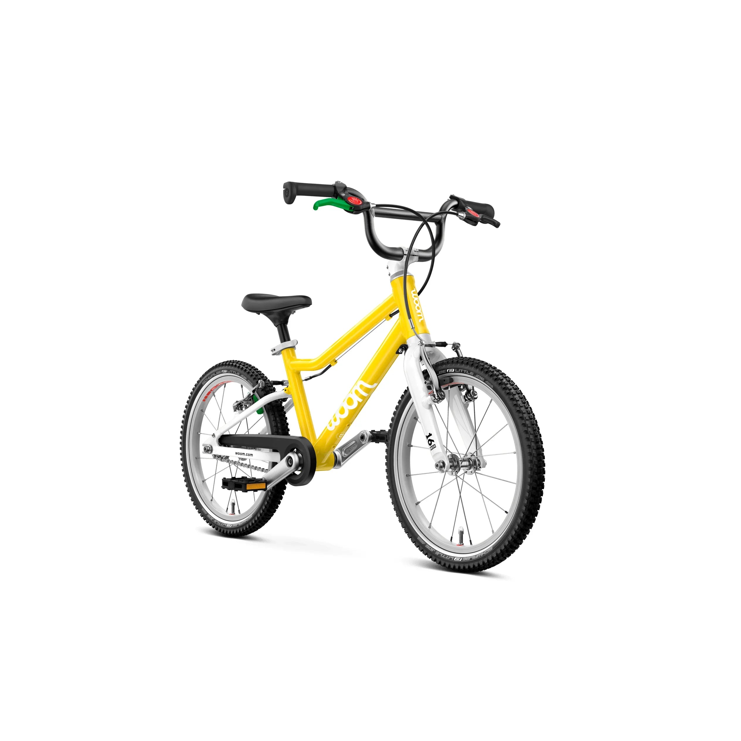 Woom GO 3 Bicycle - Kids Bikes - 16" Woom 16" Vibrant Yellow
