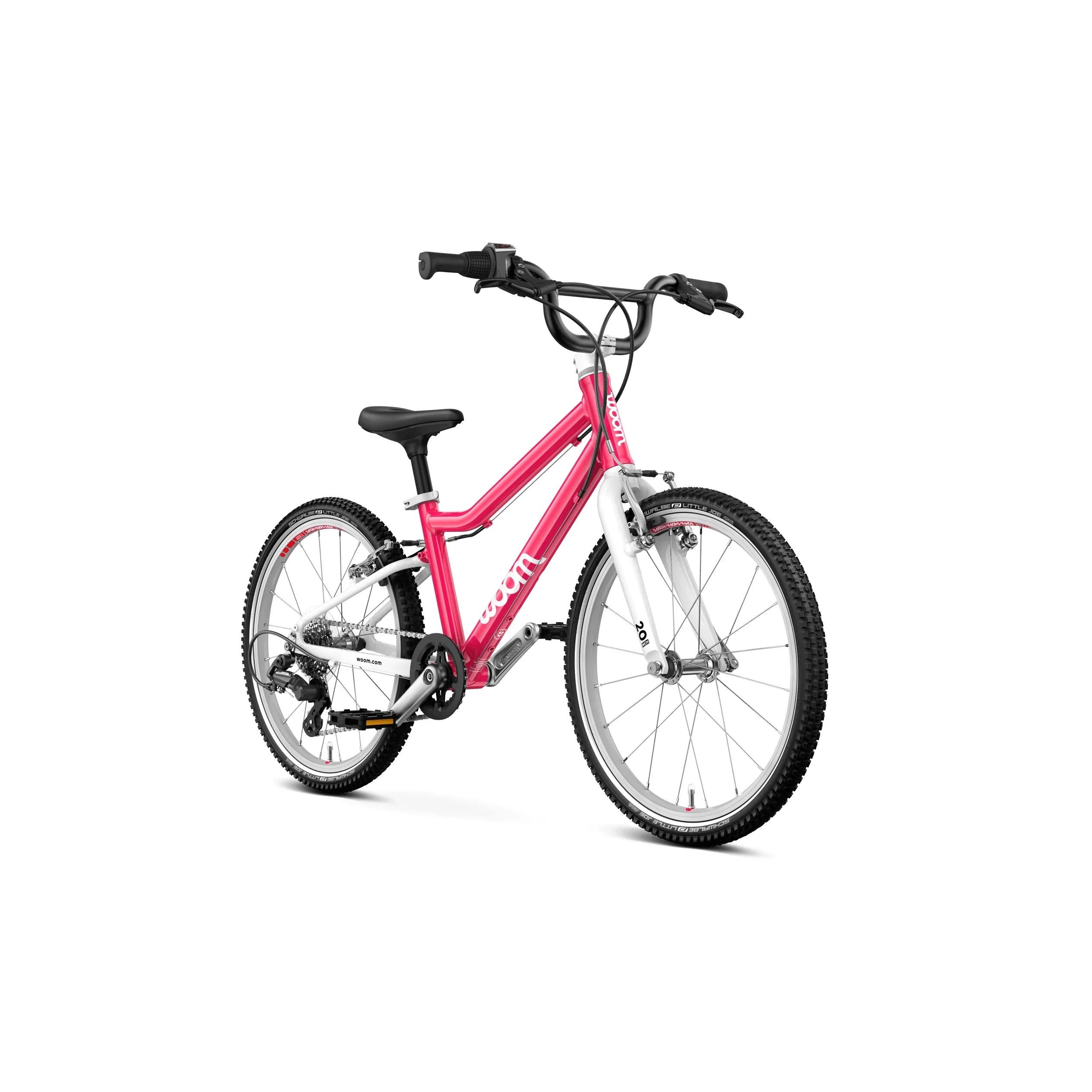 Woom GO 4 Bicycle - Kids Bikes - 20" Woom 20" Hot Pink