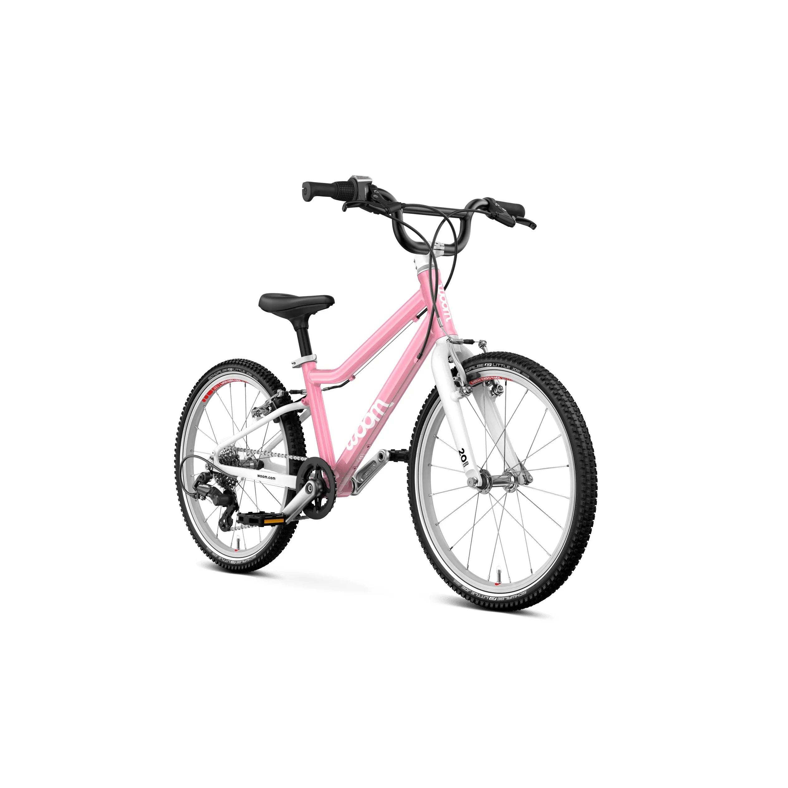 Woom GO 4 Bicycle - Kids Bikes - 20" Woom 20" Powder Pink