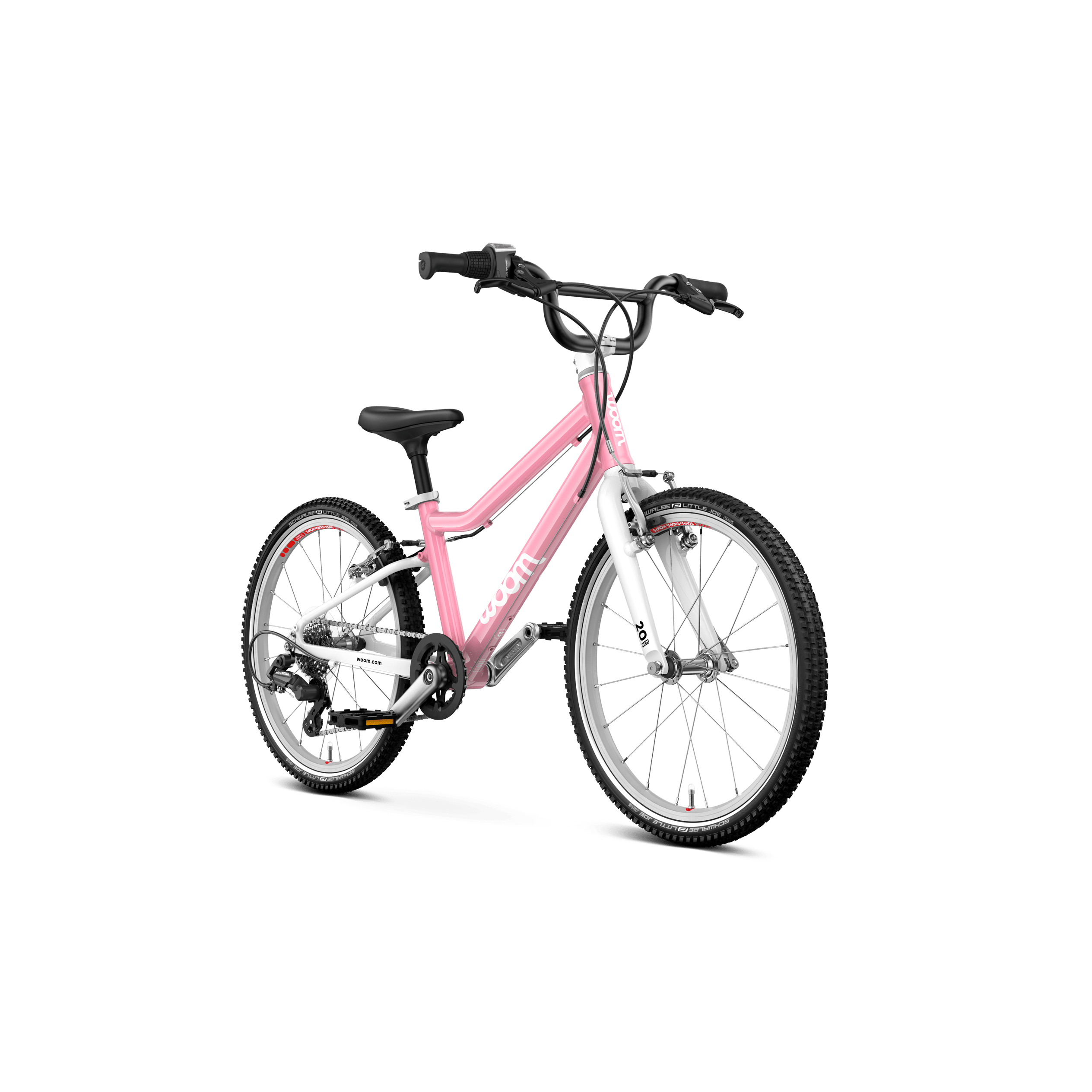 Woom GO 4 Bicycle - Kids Bikes - 20" Woom 20" Powder Pink