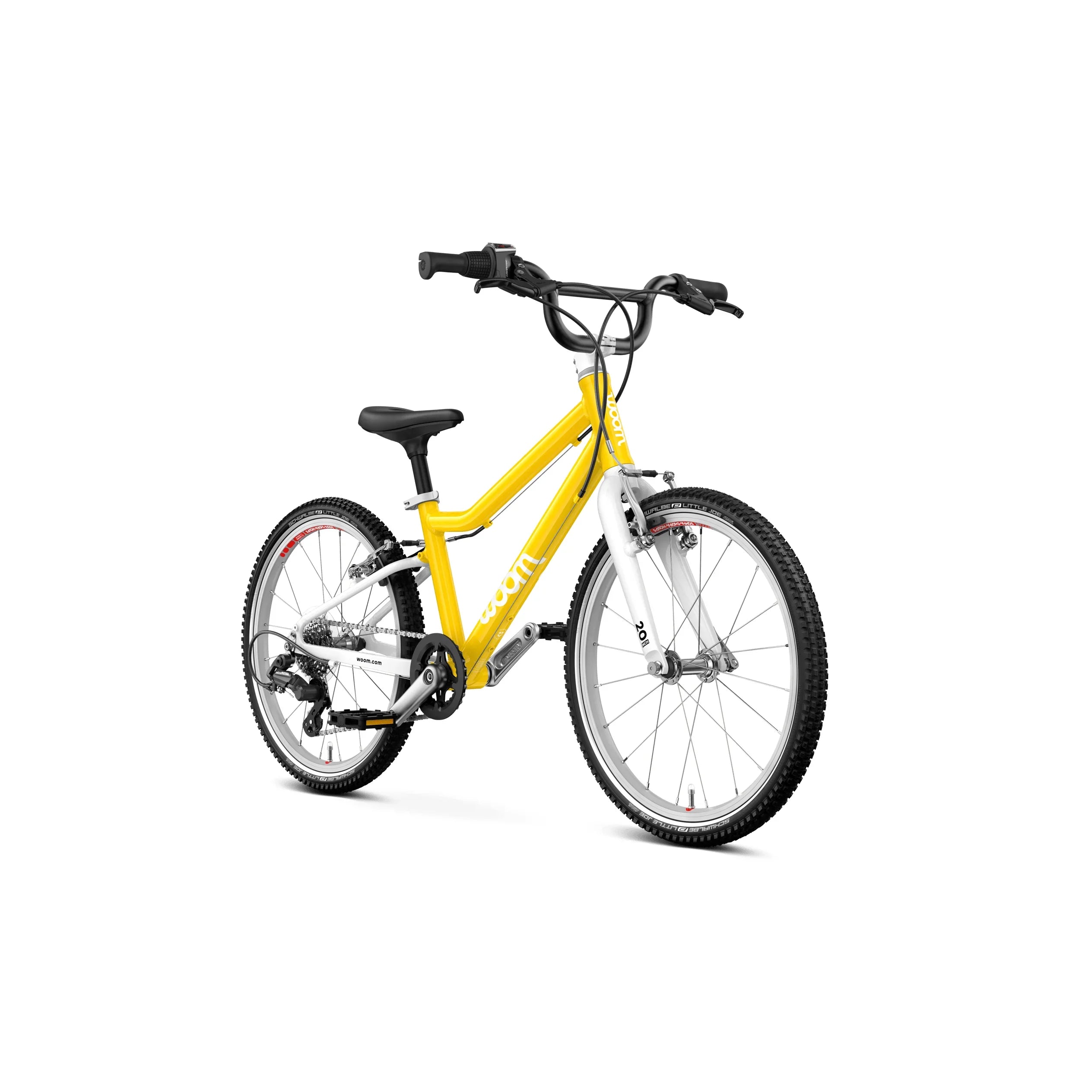 Woom GO 4 Bicycle - Kids Bikes - 20" Woom 20" Vibrant Yellow