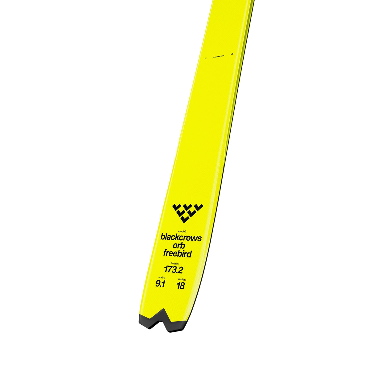 Black Crows Orb Freebird Alpine Ski Skis - Touring Skis - Ski Mountaineering - Mens-Unisex Black Crows