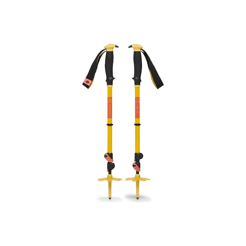 Black Diamond Traverse 3 Ski Poles Poles - Touring Poles Black Diamond 125 cm Sulphur Green