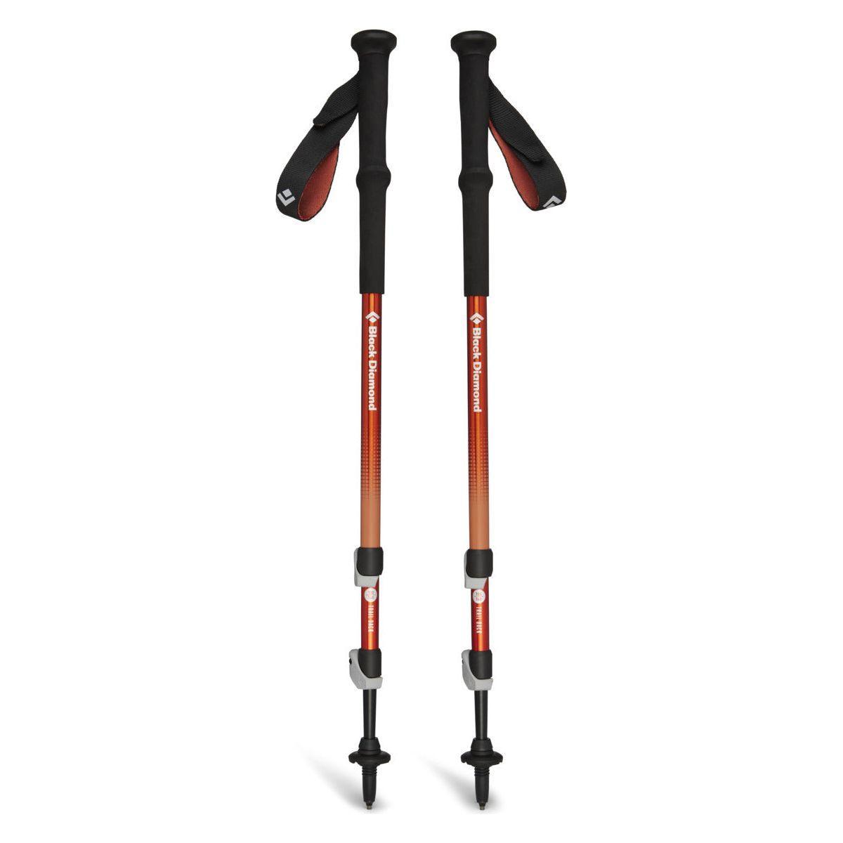 Black Diamond Trail Back Trekking Poles Poles - Trekking Pole Black Diamond Burnt Sienna