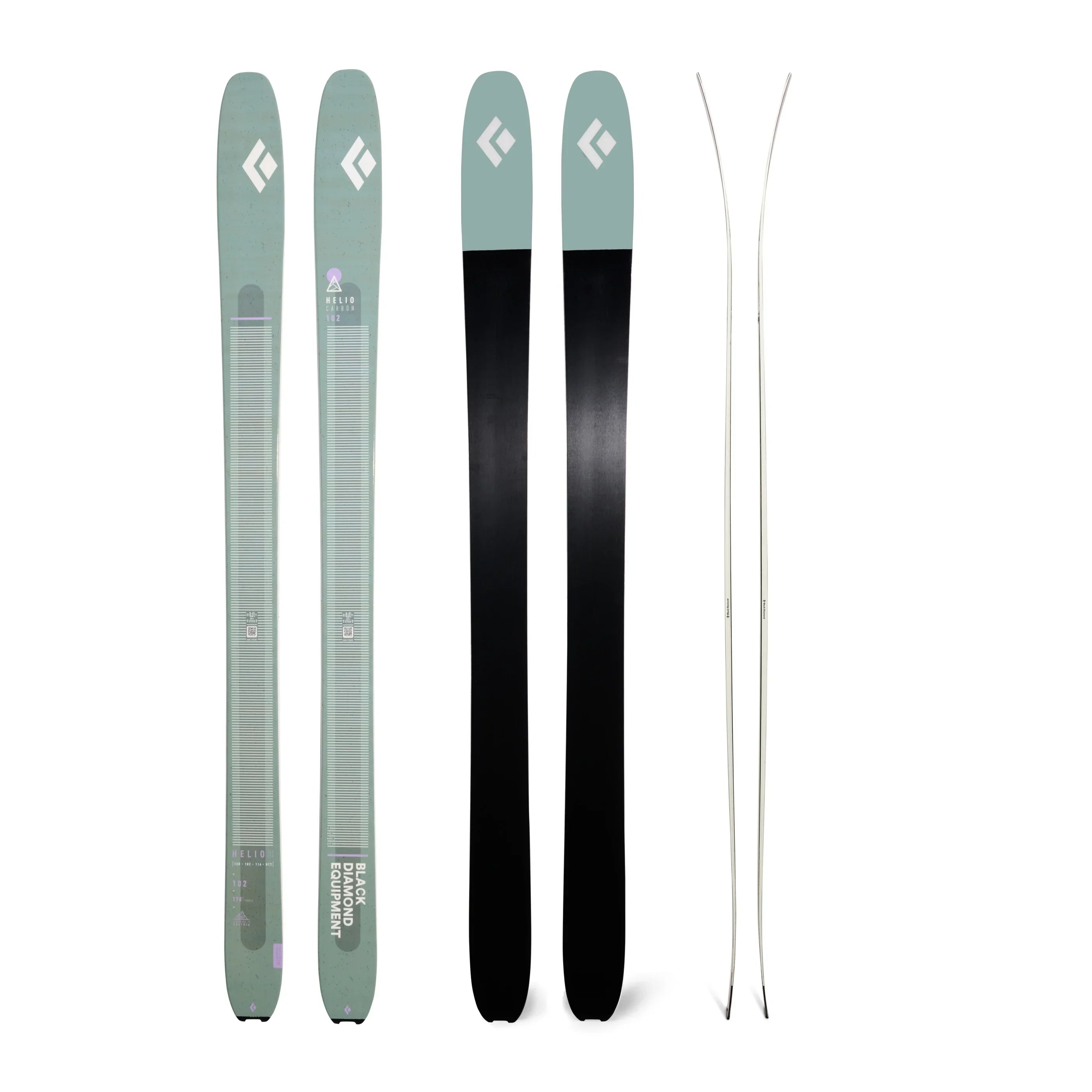 Black Diamond Helio Carbon 102 Alpine Touring Ski Skis - Touring Skis - All Mountain - Mens Black Diamond