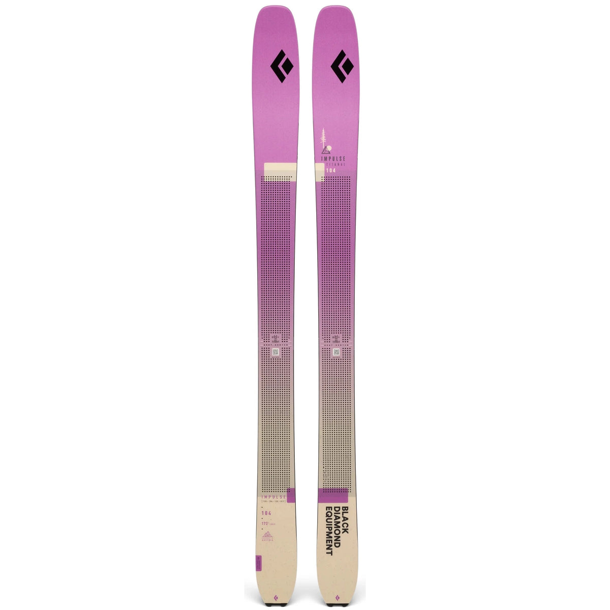 Black Diamond Impulse Ti 104 Skis Skis - Touring Skis - All Mountain - Mens-Unisex Black Diamond